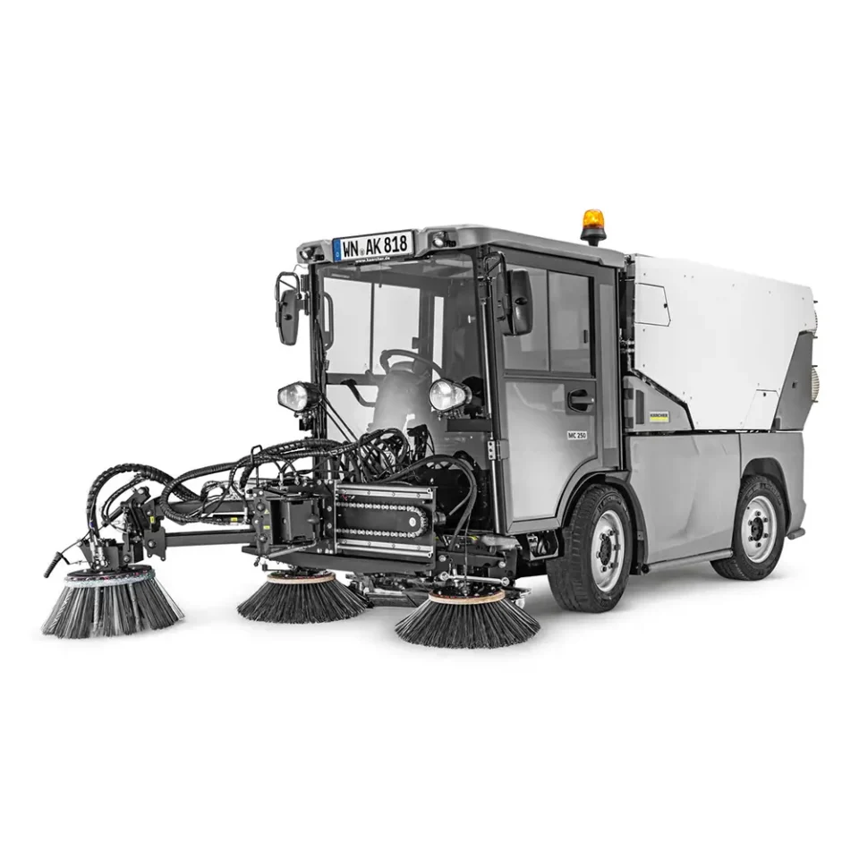 MC 250 EURO 6 2,5m2 Vakumlu Yol Süpürme Aracı